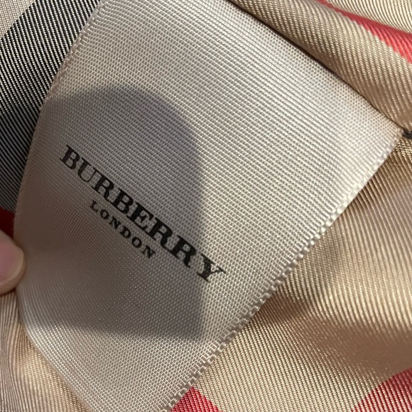 Red Burberry Coat - Picture 8 of 13
